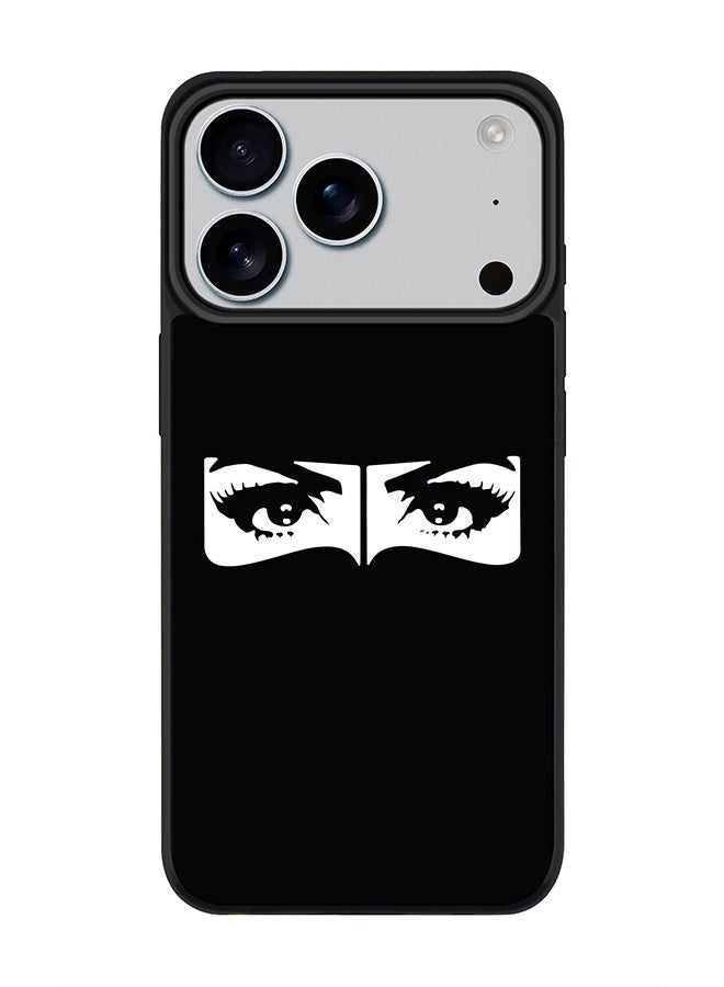 Stylizedd iPhone 17 Pro Case, [Compatible with MagSafe] Slim Magnetic cover Phone Case iPhone 17 Pro -Naqabi Eyes - Image 1