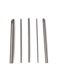 Generic Ceramic Pottery Tools Stainless Steel Punch Set 5pcs The new stainless steel round hole punch [5/set]] 