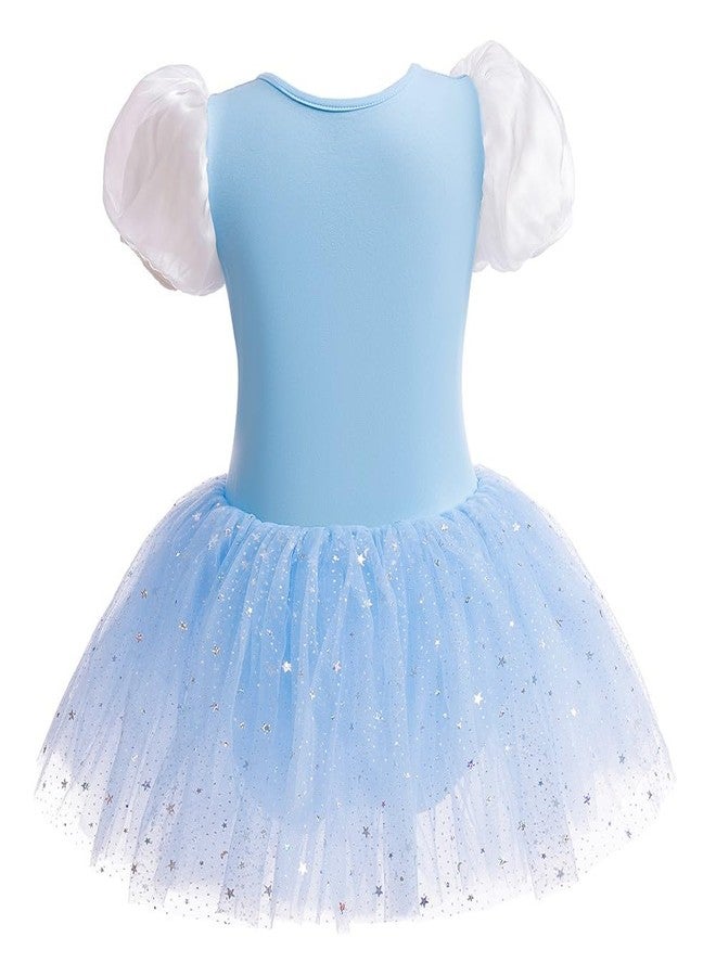MYRISAM Princess Leotards for Girls Ballet Dance Tutu Skirted Ballerina Dress Birthday Fancy Party Halloween Costumes 4-5T - Image 2