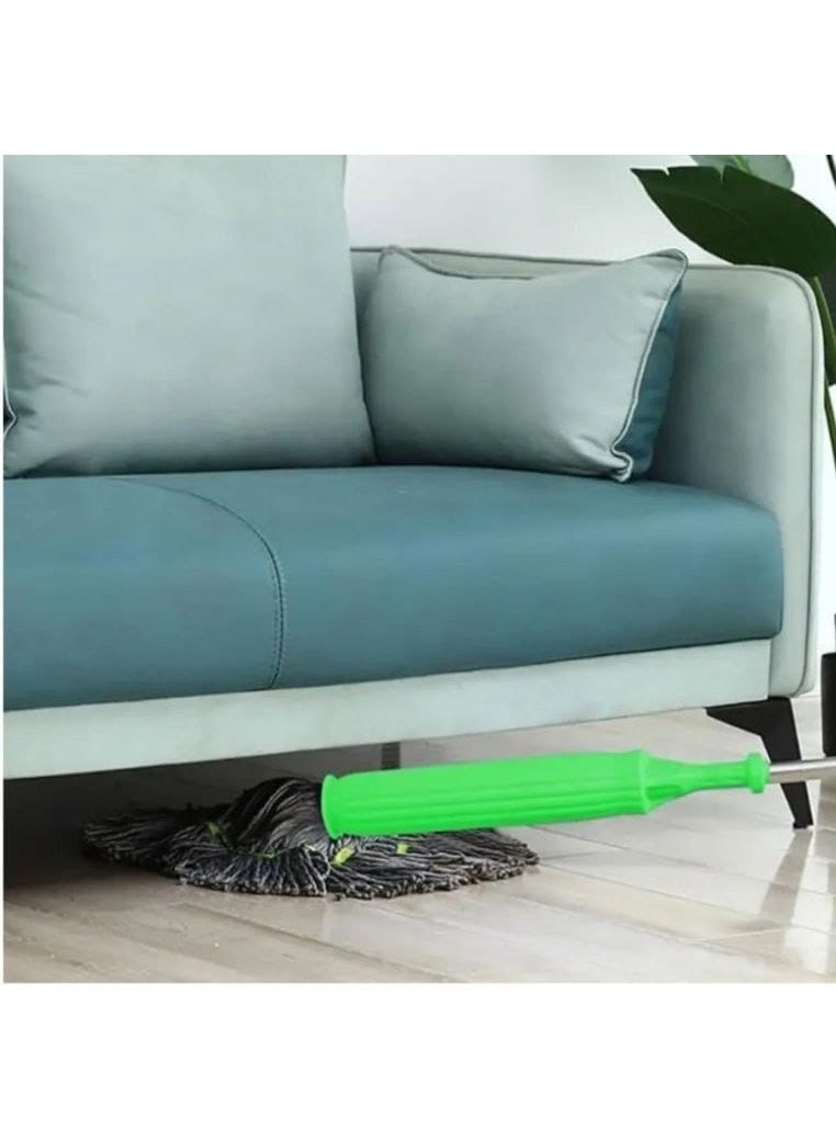 2-in-1 Self-Wringing Mop for Cleaning and Drying Floors - Ceramic Cleaning Mop - Self-Wringing Mop - Microfiber Rotating Mop - Floor Mop - 360° Rotating Round Mop for Cleaning Walls, Self-Wringing Mop for Cleaning Floors - Image 4