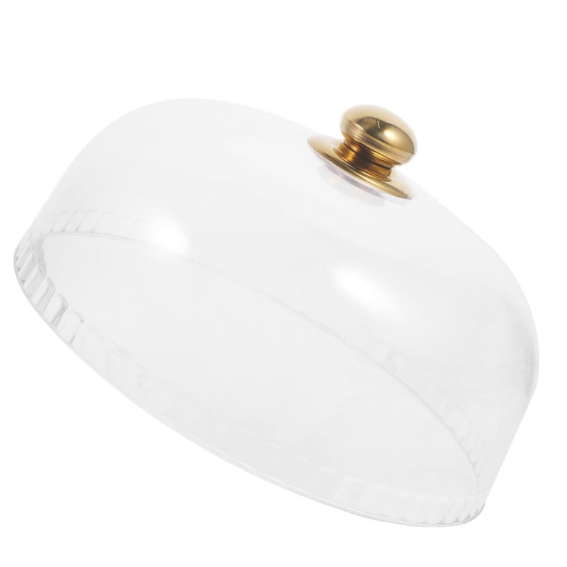 Clear Acrylic Cake Dome Lid 9 75 Inch for Dessert Pastry Display Kitchen Outdoor Use - Image 2