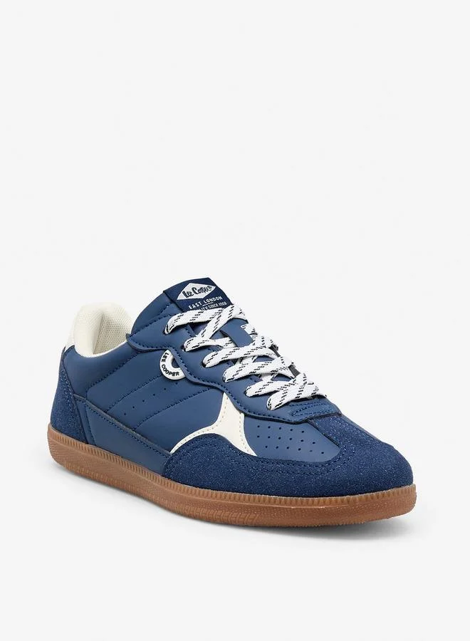 لي كوبر Boys Lace-Up Ankle Sneakers
