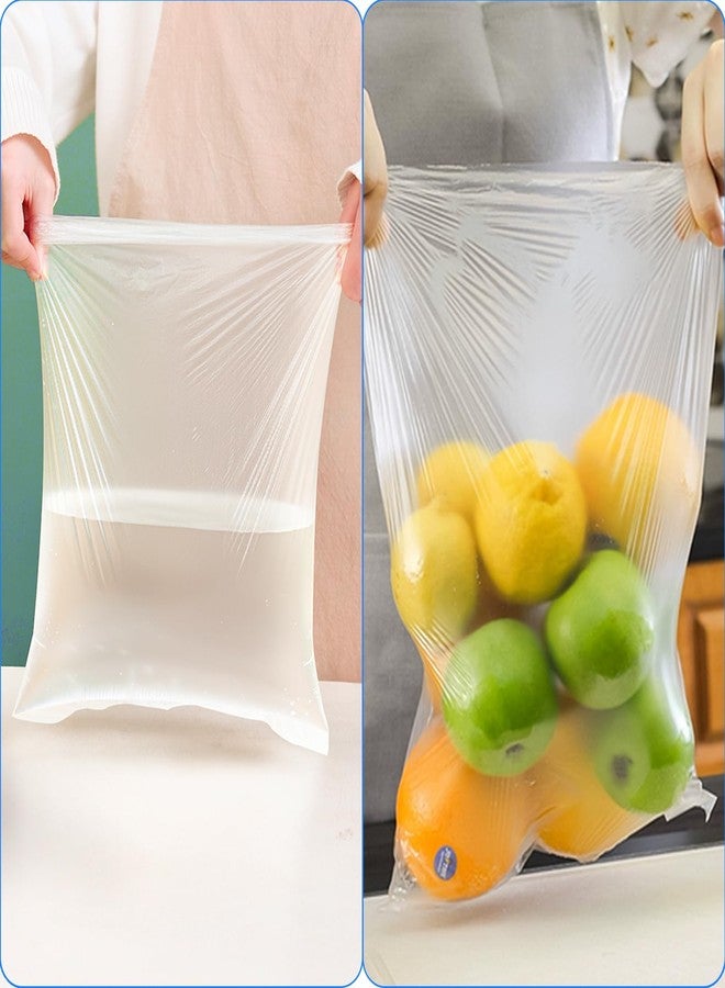 Immuson Clear Plastic Produce Bags on a Roll - 12"x16", 350 Bags per Roll - Ideal for Fruits, Vegetables, Meat, and Garbage - Image 5