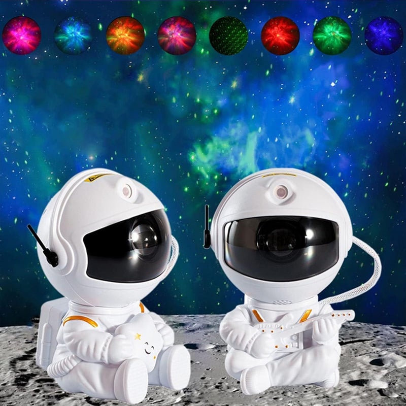 comfrt Astronaut Light Projector - [New-Upgrade] Astronaut Starry Projector with Remote Control - Starry Ceiling Projector for Kids Adults Bedroom & Home Cinema (Black Star) - Image 5