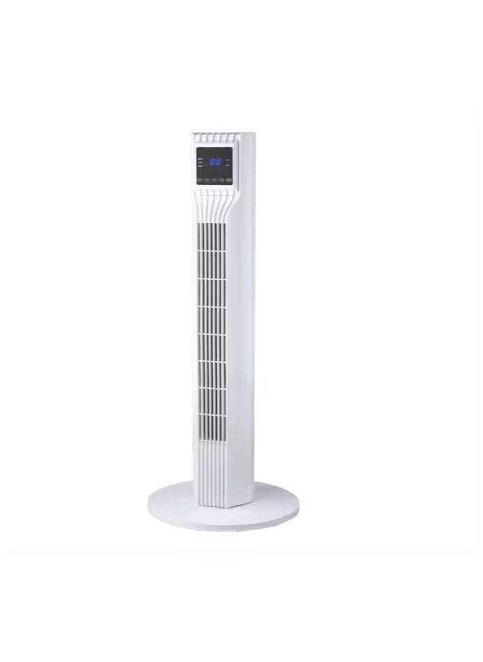 Generic 36Inch Bladeless Cooling Tower Fan 3 Wind Speeds Low Noise Oscillating Tower Fan  - Image 1