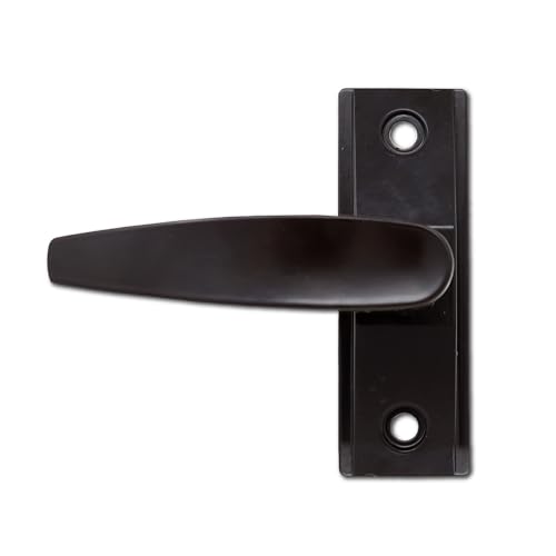 SUMMIT DOORWARE Adams Rite Style Door Handle Deadlatch Lever Handle for Storefront Doors Premium Security and Durability Duronotic Finish Left Hand - Image 1