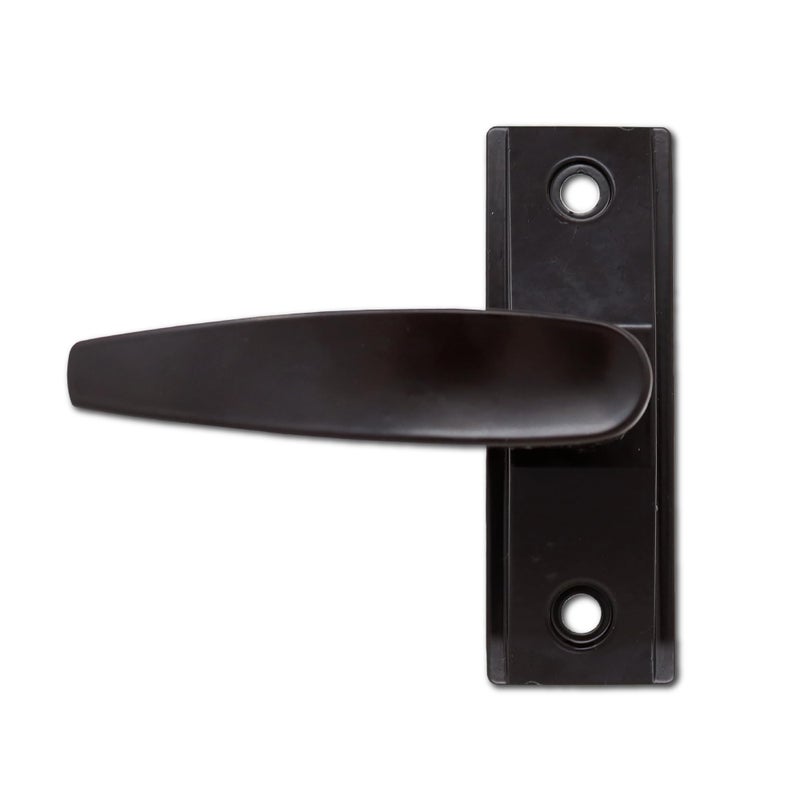 SUMMIT DOORWARE Adams Rite Style Door Handle Deadlatch Lever Handle for Storefront Doors Premium Security and Durability Duronotic Finish Left Hand - Image 2