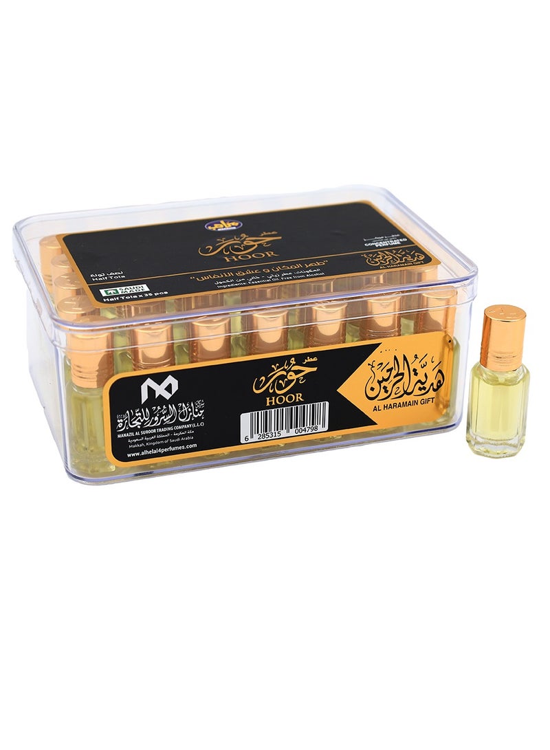 MARAHIB Hoor Perfume Oil Half Tola 35 PCS