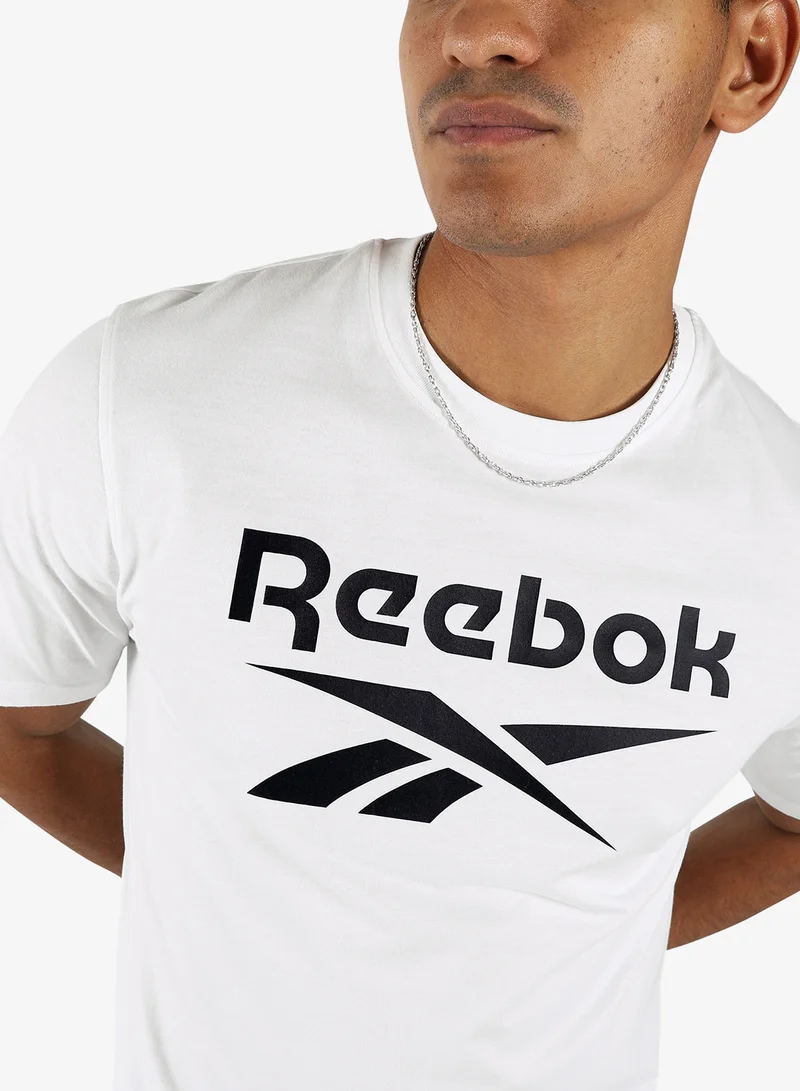 Reebok  Chad Big Logo Crew Neck Ss Tee for Men | Best Price UAE