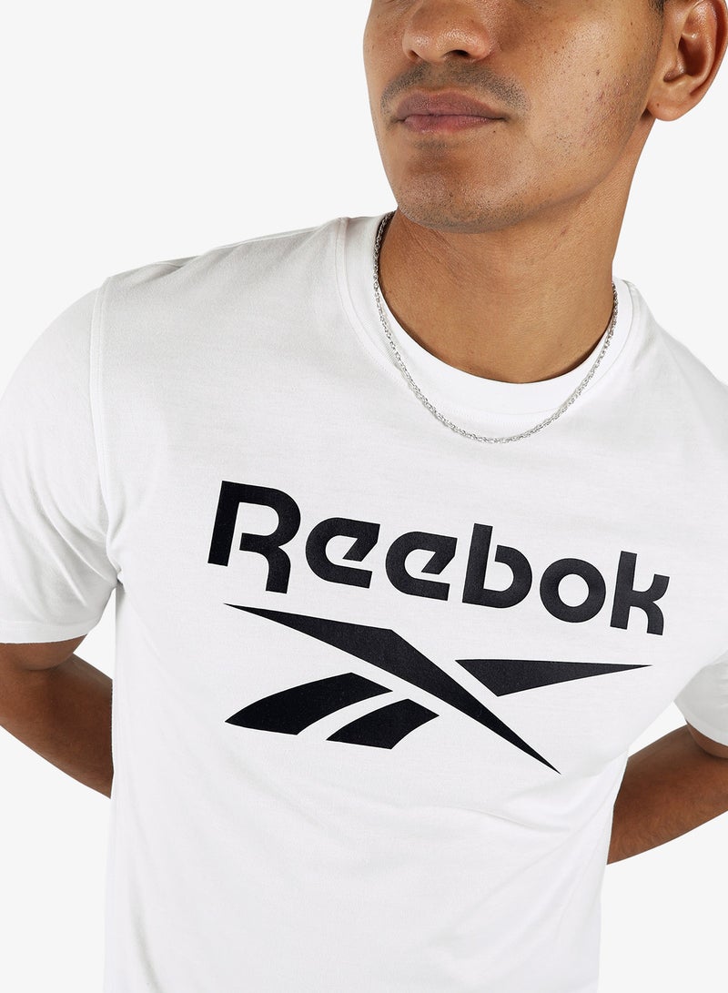 Reebok Chad Big Logo Crew Neck Ss Tee - Image 3