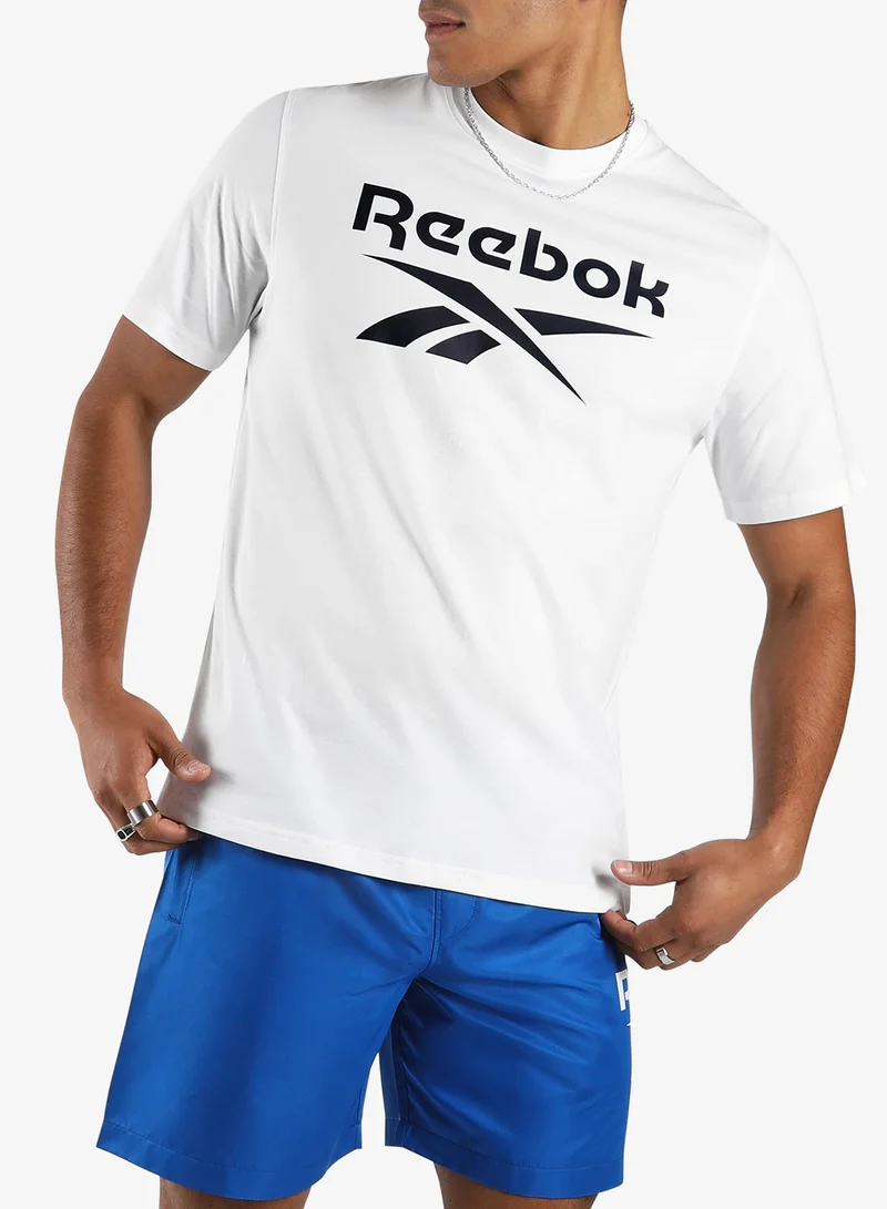 ريبوك Chad Big Logo Crew Neck Ss Tee