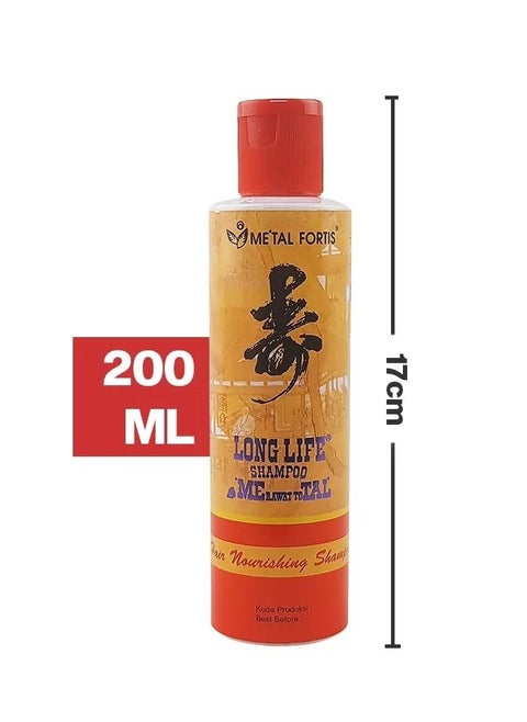 Metal Shampoo for All Hairs 200ml