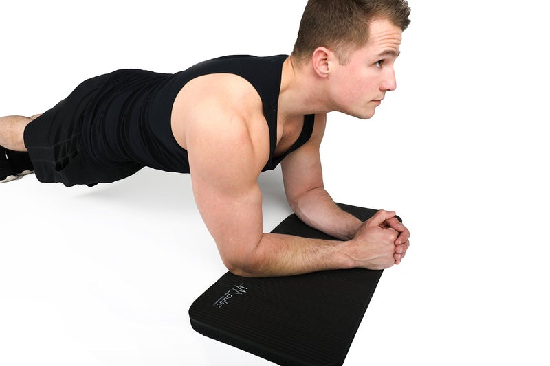 Impulse Yoga Knee Pads Cushion, Thick 1" (25mm) Workout Mat Provides Cushion for Kneeling & Elbows, Non-Slip & Portable Exercise Knee Pad for Yoga, Elbow, Wrist Pain, Planks, Pushups & Floor Exercises - Image 1