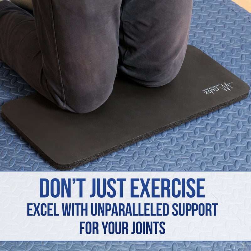 Impulse Yoga Knee Pads Cushion, Thick 1" (25mm) Workout Mat Provides Cushion for Kneeling & Elbows, Non-Slip & Portable Exercise Knee Pad for Yoga, Elbow, Wrist Pain, Planks, Pushups & Floor Exercises - Image 3