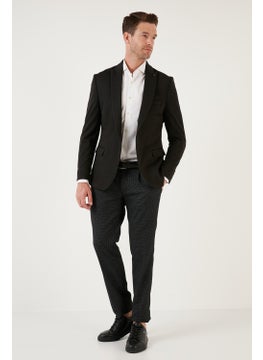 Buratti 6 Drop Double Slit Slim Fit Blazer Men's Jacket 659003  - Image 3