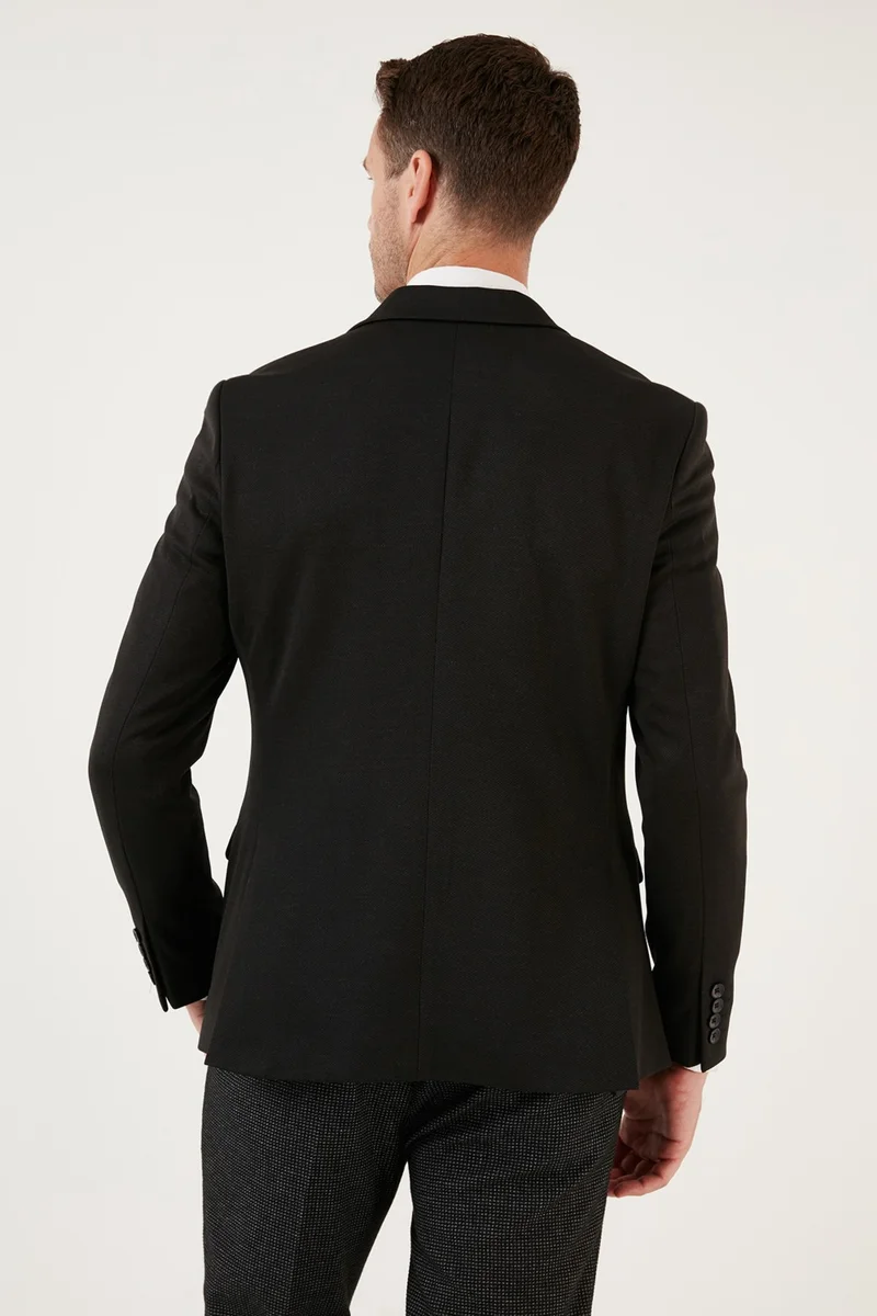 Buratti 6 Drop Double Slit Slim Fit Blazer Men's Jacket 659003