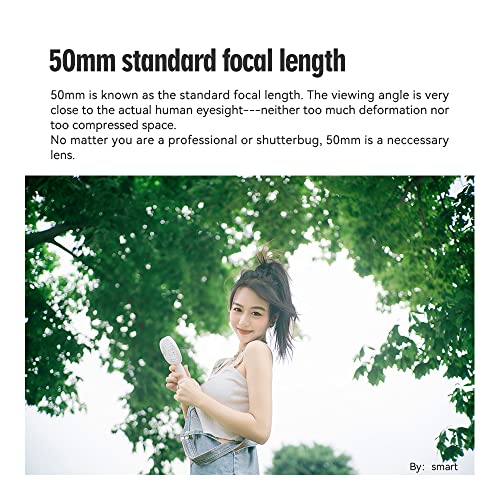 TTArtisan 50mm F2 Full Frame Large Aperture Manual Portrait Lens for Fuji X XF Mount Camera XT4 XT10 XT20 XT30 XT200 XS10 XA3 XA5 X100V XE2 XE2S XE3 Black - Image 3