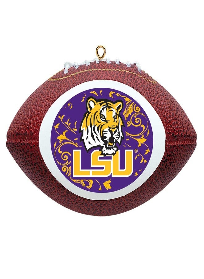 NCAA LSU Fightin Tigers Mini Replica Football Ornament