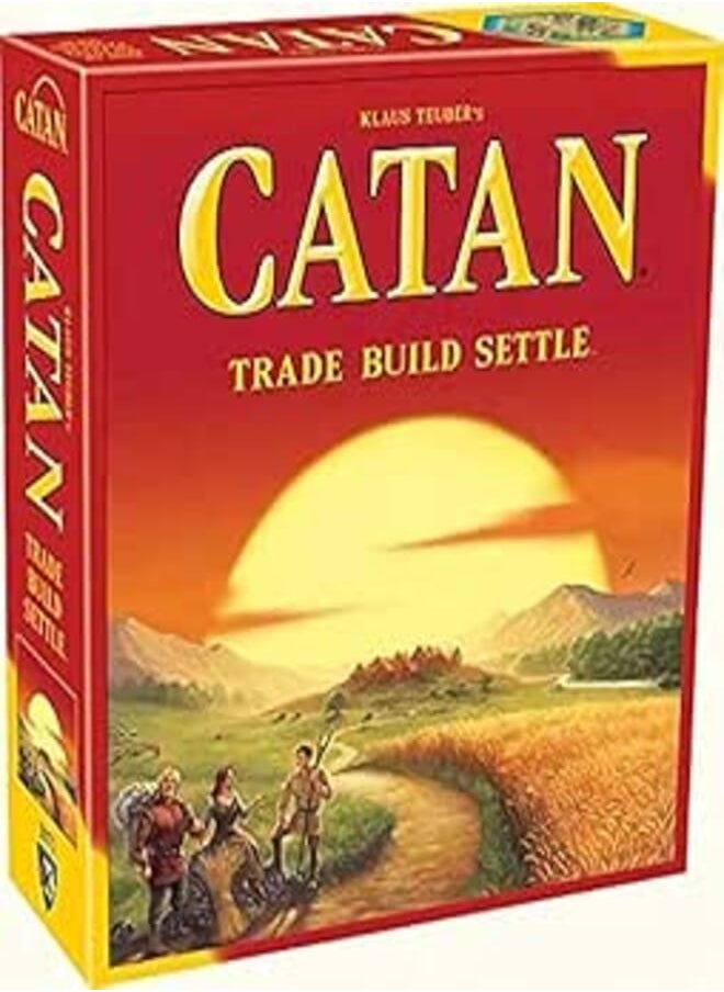 Catan Catan Board Game - Strategy Civilization Building Board Game for 3 Years & Above 