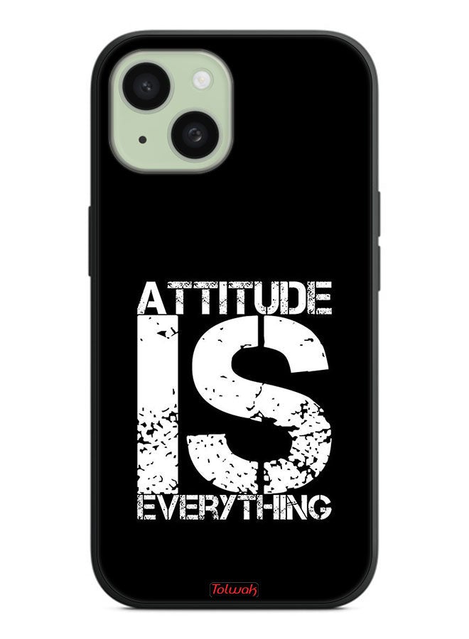 Tolwak Apple iPhone 15 Plus Protective Case Cover Attitude Is Everything - Image 2
