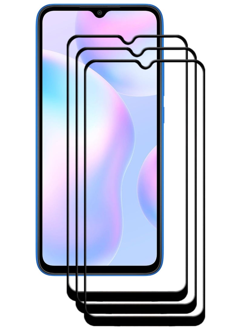 ACLIX 3 Pieces Antistatic ESD Dustproof Premium Quality High Definition Tempered Glass Screen Protector Designed For Xiaomi Redmi 9A - Image 1