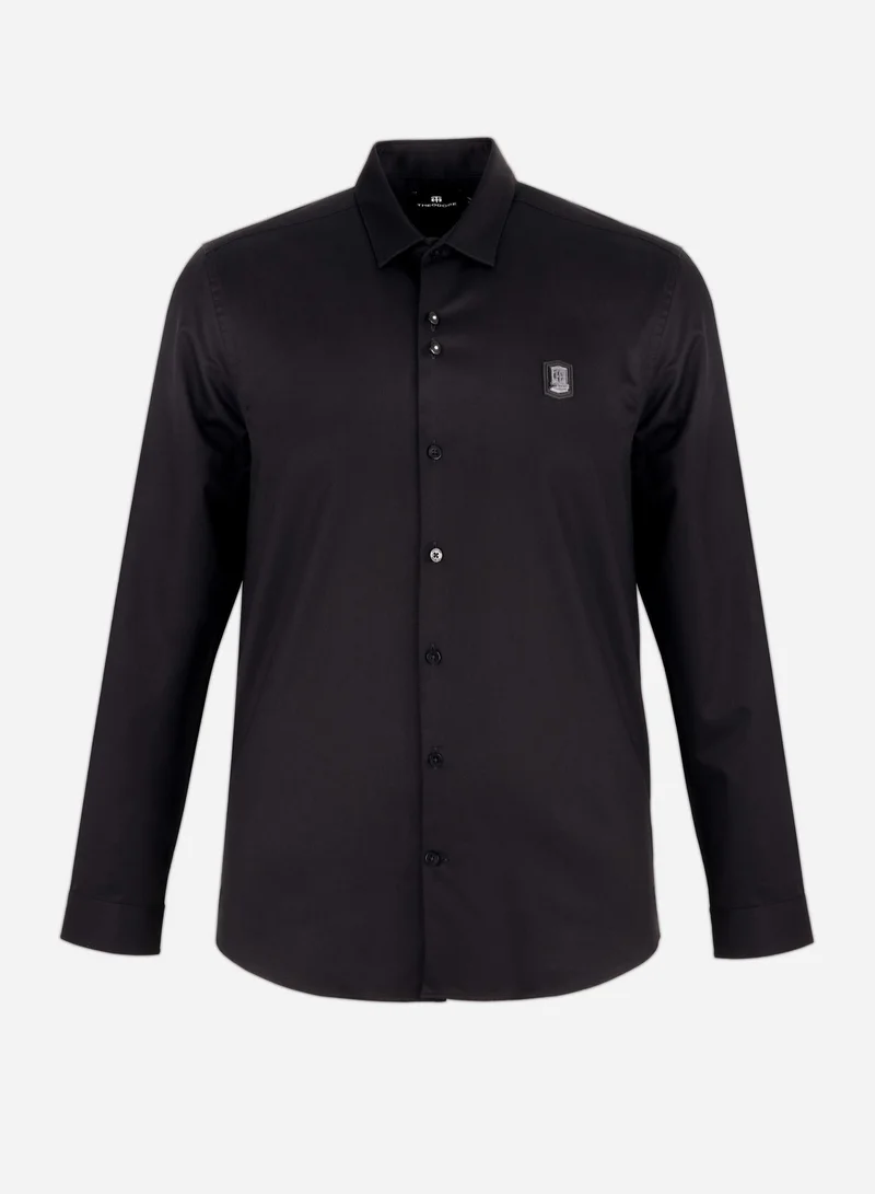 Theodore The Onyx Black Shirt