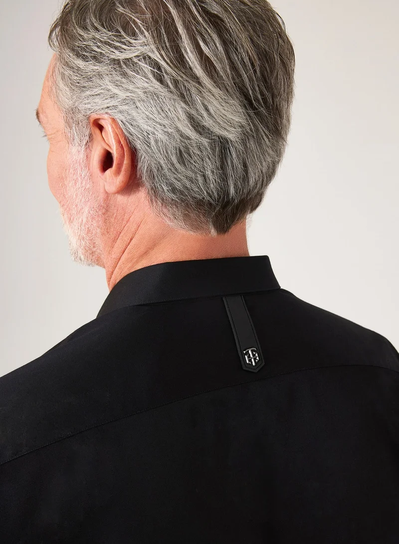 Theodore  The Onyx Black Shirt for Men | Best Price UAE