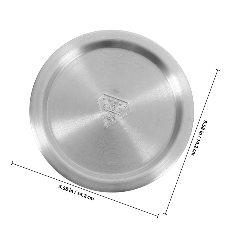 Universal Stainless Steel Pot Lid 14cm Boil Over Prevention Cover Replacement - Image 3