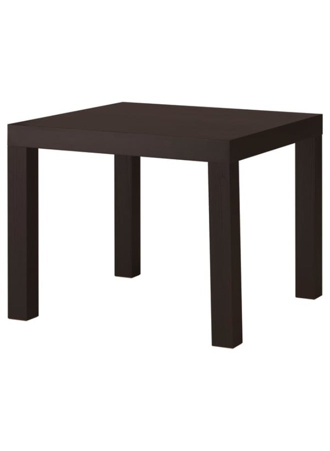 IKEA (IKEA) IKEA LACK Side Table Black Brown 55x55 cm Modern Lightweight Coffee Table for Home or Office - Image 1