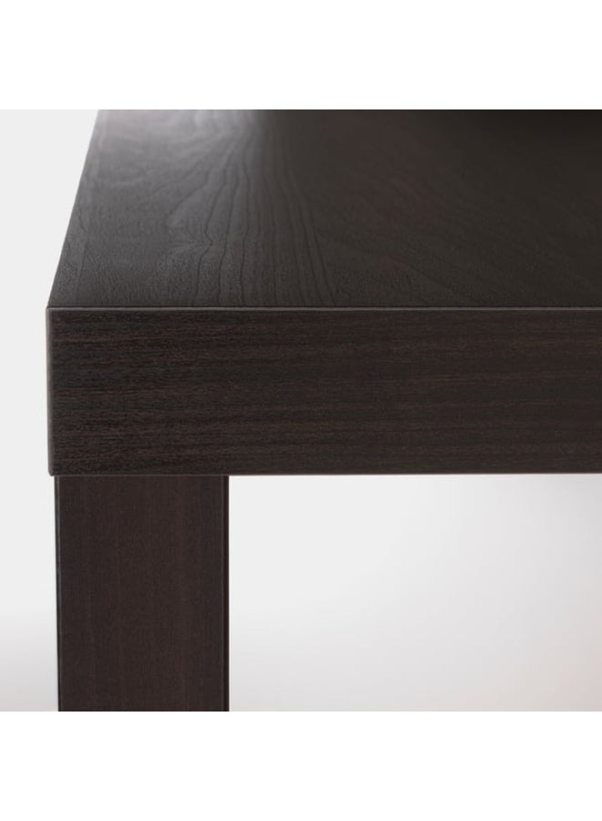 IKEA (IKEA) IKEA LACK Side Table Black Brown 55x55 cm Modern Lightweight Coffee Table for Home or Office - Image 4