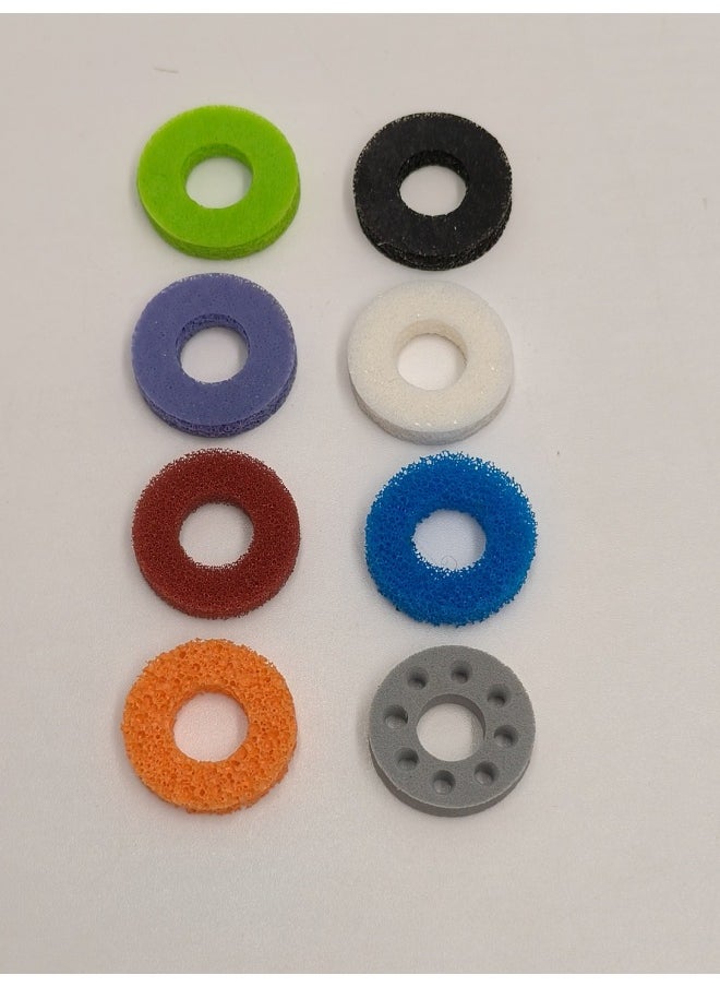 Generic - LegionGoPS4PS5PROXBOXROGPSPortal Rocker Feel Enhancement Buffer Ring Large Quantity Discount-Product Color:8 Piece Set - Image 1