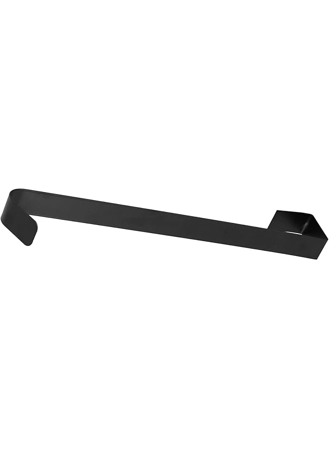PROMASS promass Over The Door Wreath Hanger, Front Door DIY Universal Wreath Hanger Tools for Christmas Decorations(black) 