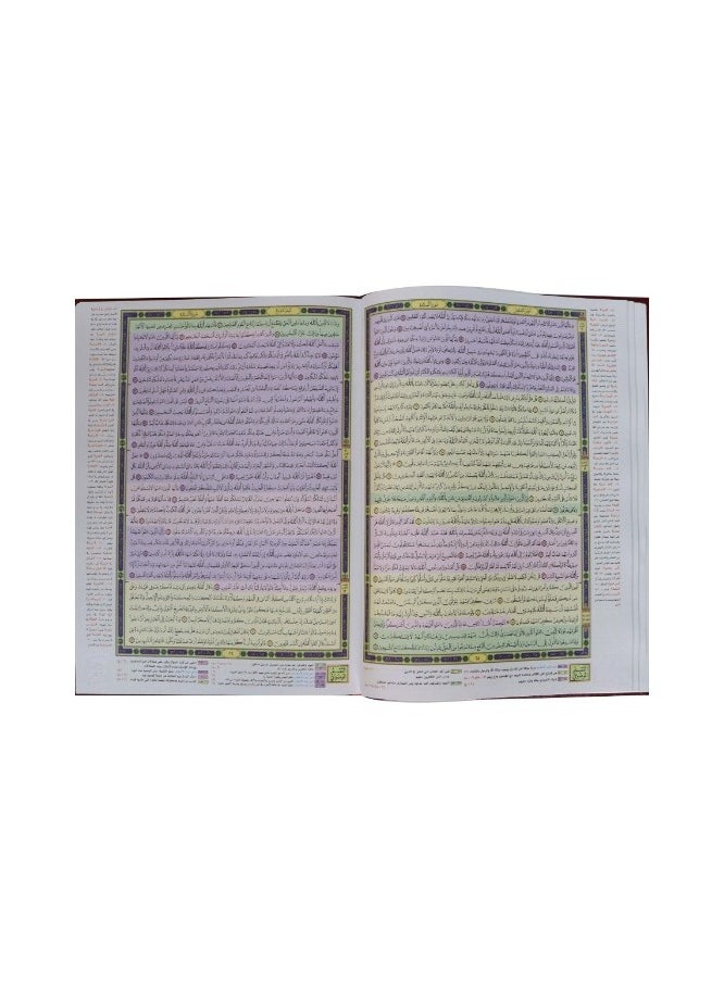 SUNDUS Qiyam Qur’an with thematic division of verses of the Holy Qur’an, 17*24 cm with Q barcode (bar code) in black  - Image 2