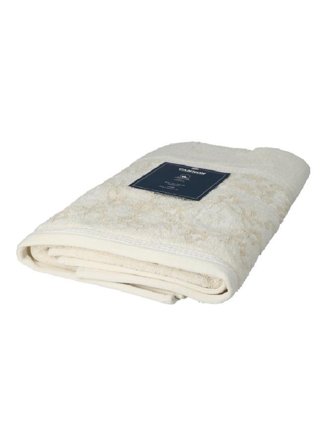 Cannon Soft And Super Absorbent Jacquard Towel Cream 70 X 140Cm F-T-Cn-G29-Jq-Crm - Image 3
