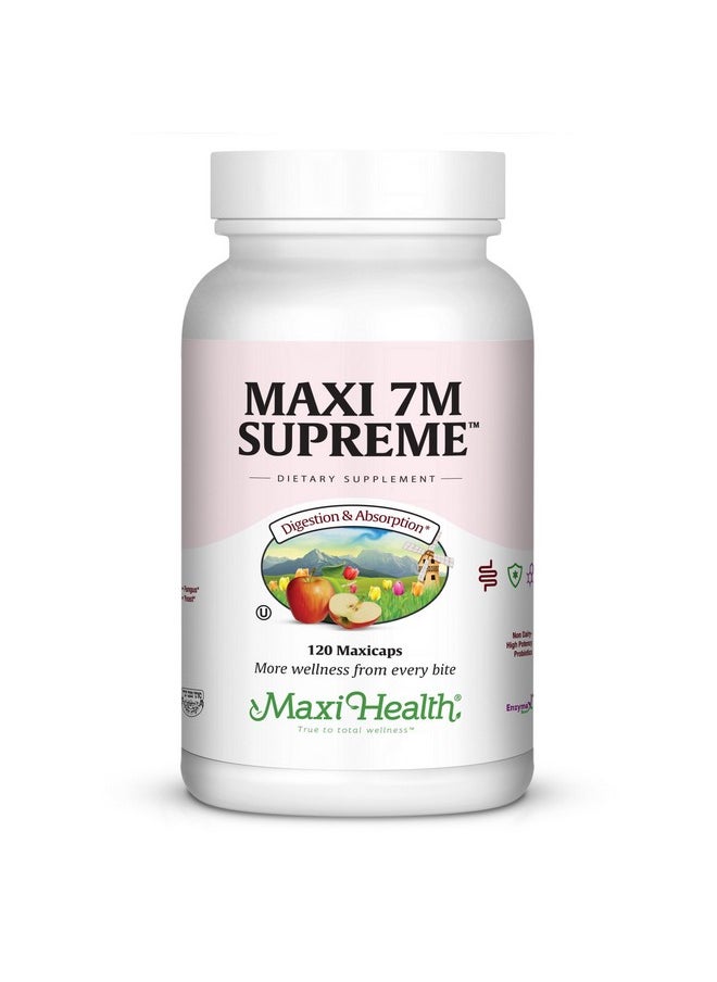 Maxi Health Maxihealth 7M Supreme High Potency Probiotic Acidophilus Formula 120 Count  - Image 2
