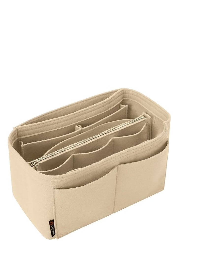 OMYSTYLE OMYSTYLE Purse Organizer Insert for Handbags, Felt Bag Organizer for Tote & Purse, Tote Bag Organizer Insert with 5 Sizes, Compatible with Neverful Speedy and More  - Image 1