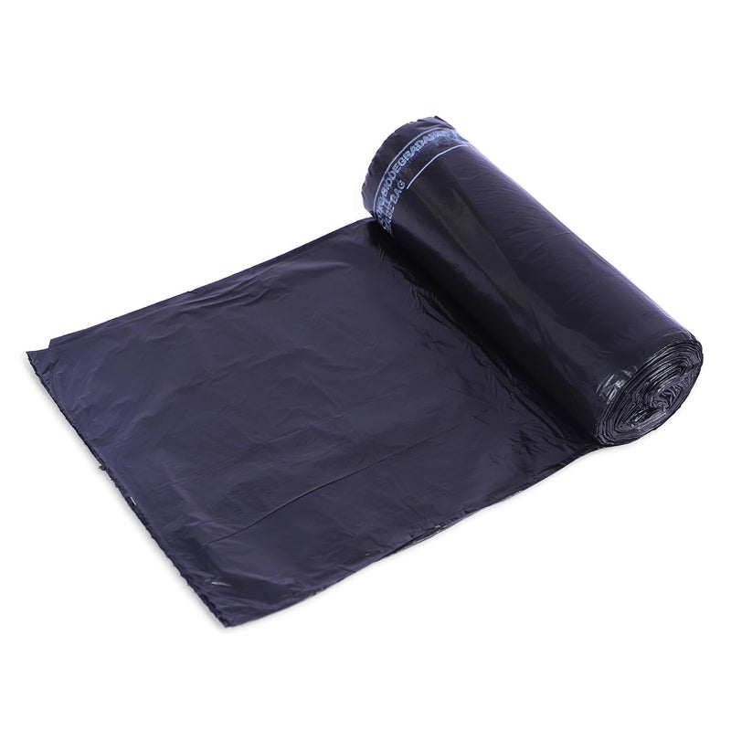 Softouch Garbage Bags Large 90 Count 24 x 32 Inches Black For Dry Wet Waste 15 BagsRoll Pack of 6 black garbage bags biodegradable garbage bags - Image 3