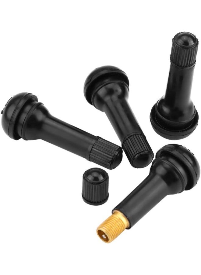klarako Valve Stem, Tire Valve Durable Rubber Material, Prevent Premature Deterioration And Damage Tr414 4Pcs - Image 1