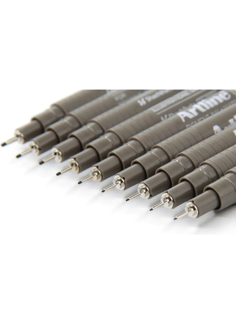 Artline - Technical Drawing Pencil Set of 9 - Image 1