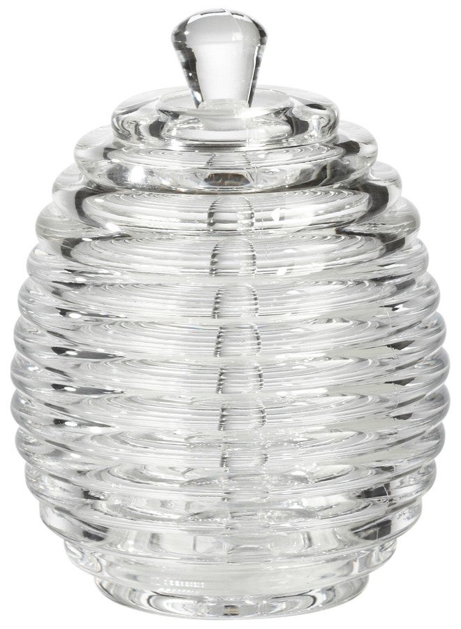 Prodyne Acrylic Honey Jar With Server, Off-white Medium - Image 2