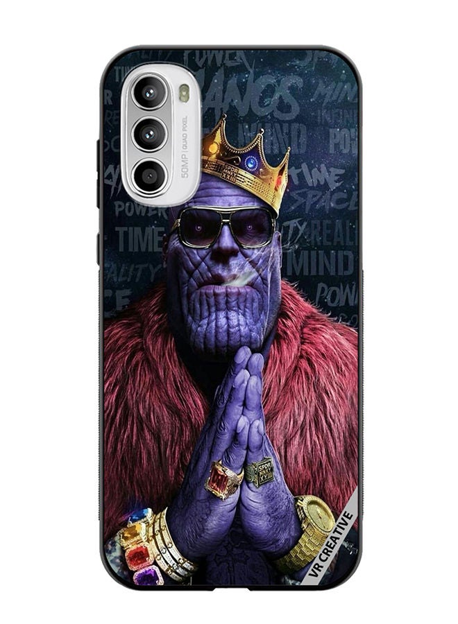 VR CREATIVE Protective Case Cover For Motorola Moto G82 Thanos Design Multicolour - Image 1