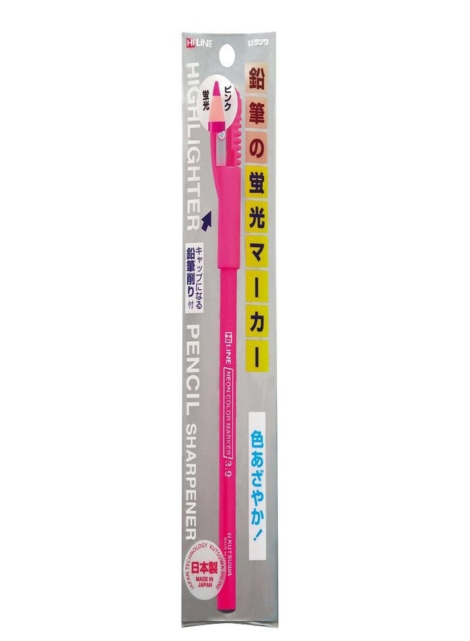 Kutsuwa RF017GR-4SKU Pencil Fluorescent Markers, Set of 4 Colors - Image 5