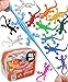 UpBrands 48 Super Stretchy Lizard Toys 3 Bulk Set 12 Colors Gecko Kit for Birthday Party Favors for Kids Goodie Bags Easter Egg Basket Stuffers Pinata Filler Classroom Prizes - Image 4