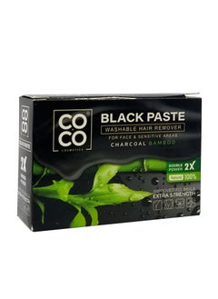 Coco White Paste Washable Hair Remover Charcoal Bamboo - 100g  - Image 4