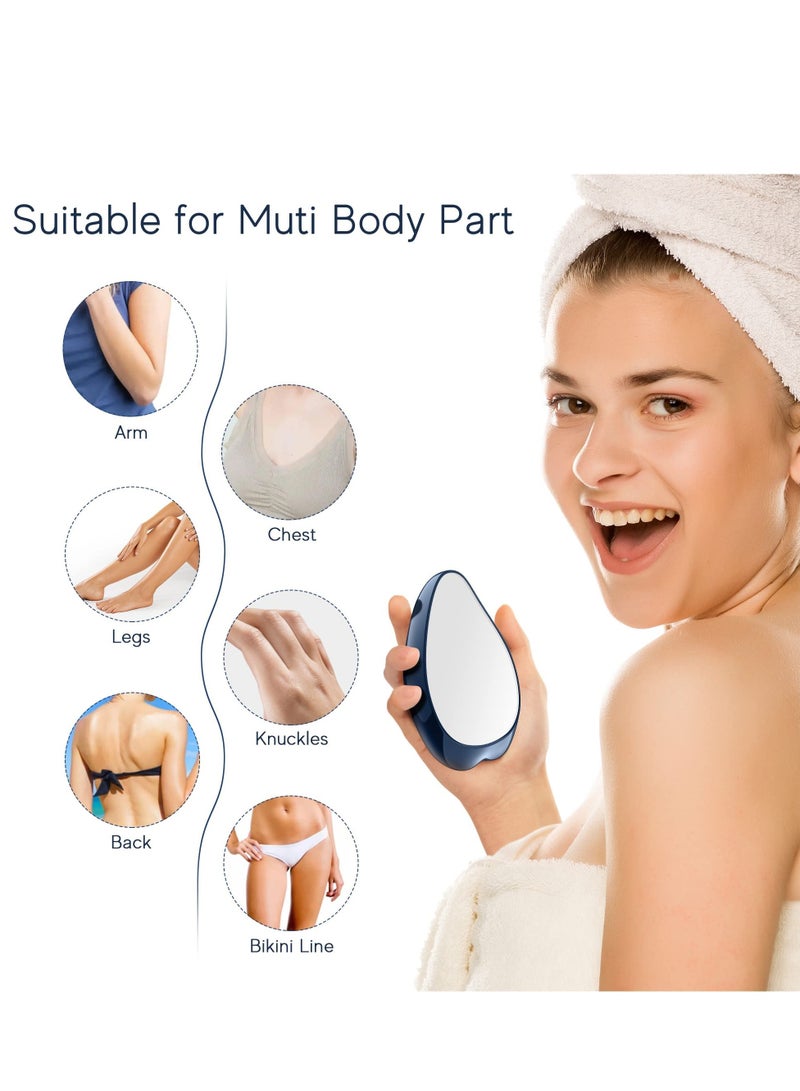 joyzzz Upgraded 3rd-Generation Crystal Hair Eraser, Crystal Hair Remover for Women, Exfoliation Smooth Silky Skin, Magic Removal Hair Painless for Arms Legs Back  - Image 3