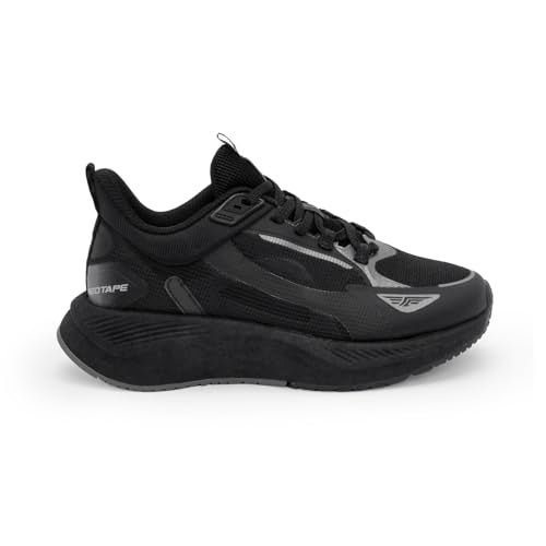 Red Tape Athleisure Sports Shoes for Women | Soft Cushioned Insole, Slip-Resistance, Dynamic Feet Support, Arch Support, Superior Bounce, Enhanced Comfort & Impact Mitigation Black - Image 2