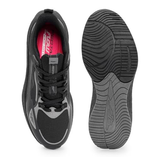 Red Tape Athleisure Sports Shoes for Women | Soft Cushioned Insole, Slip-Resistance, Dynamic Feet Support, Arch Support, Superior Bounce, Enhanced Comfort & Impact Mitigation Black - Image 5