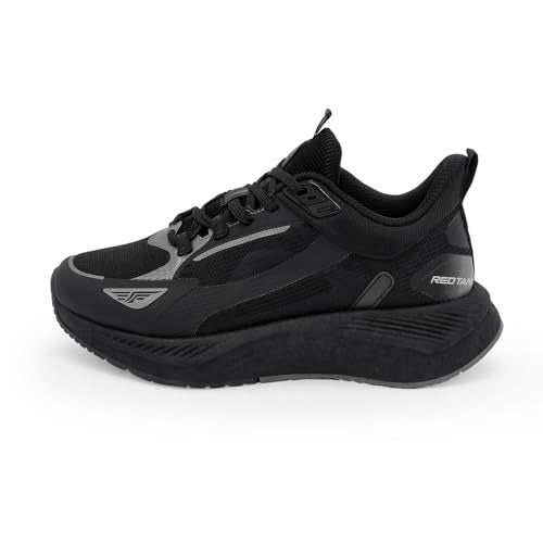 Red Tape Athleisure Sports Shoes for Women | Soft Cushioned Insole, Slip-Resistance, Dynamic Feet Support, Arch Support, Superior Bounce, Enhanced Comfort & Impact Mitigation Black - Image 3