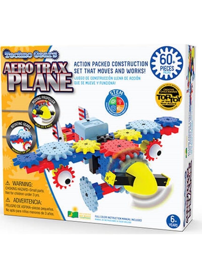 The Learning Journey International The Learning Journey Stem Series / Trax Plane (60 Pieces) 