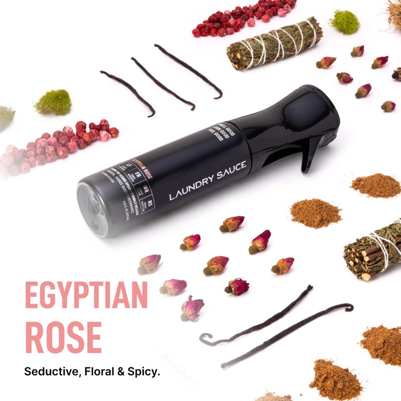 Laundry Sauce Fabric Refresher Spray Egyptian Rose, Odor-Fighting Fabric Refresher, Fragrance and Laundry Scent, 9.8 fl oz - Image 3